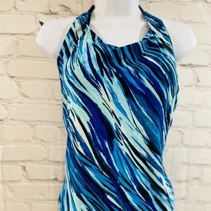 Blue Wave vintage bathing suit size 16 fair Isles